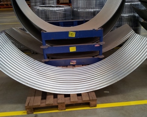 Ring sheet 1.0mm centre/upper for silo BD-2100